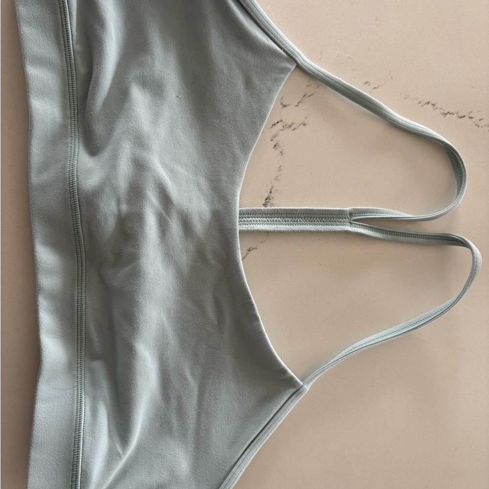 lululemon athletica Sage Green Double-Strap Sports Bra